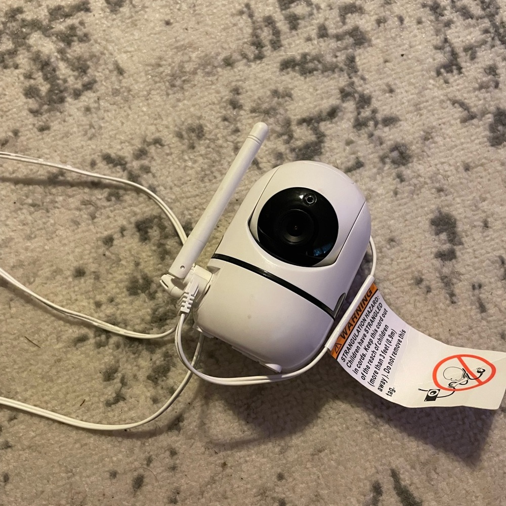 HelloBaby White Baby Monitor Camera
